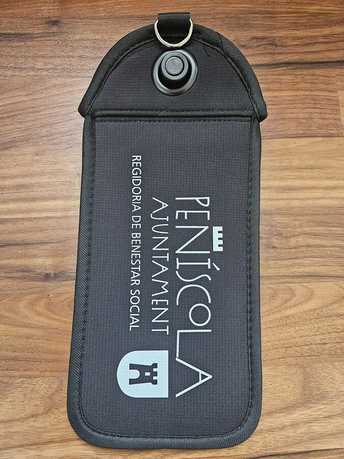 Bolsa PhoneRelax personalizada para Ayuntamiento de Peñíscola