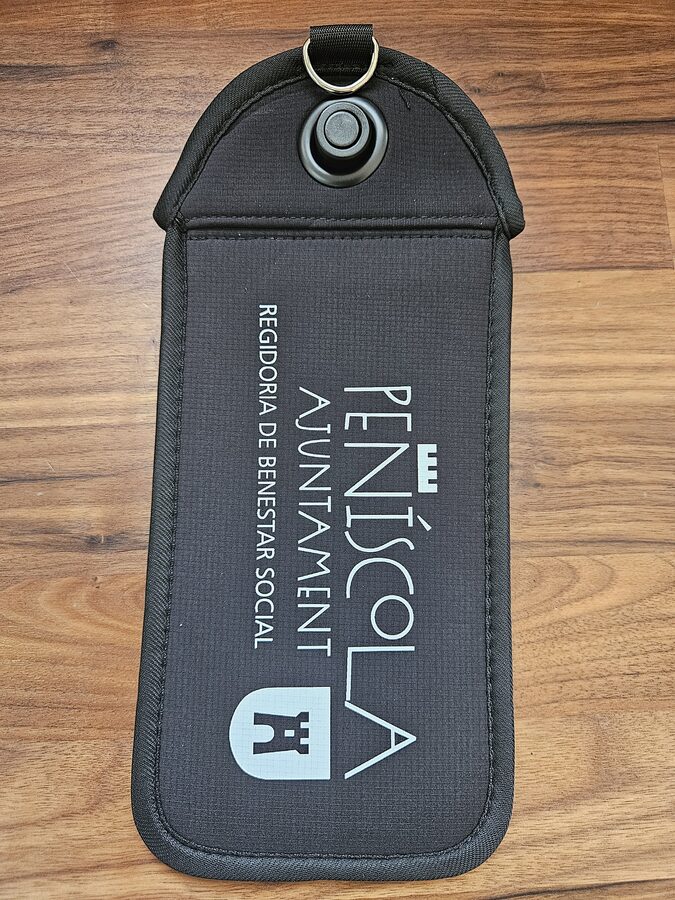 Bolsa PhoneRelax personalizada para Ayuntamiento de Peñíscola