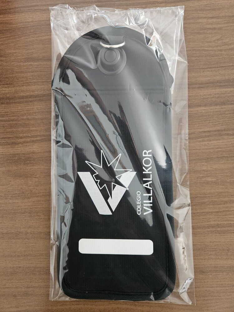 Pochette PhoneRelax personnalisée pour Colegio Villalkor