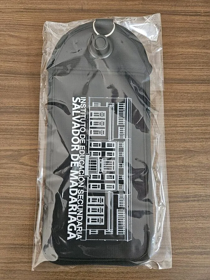 Bolsa PhoneRelax personalizada para IES Salvador de Madariaga