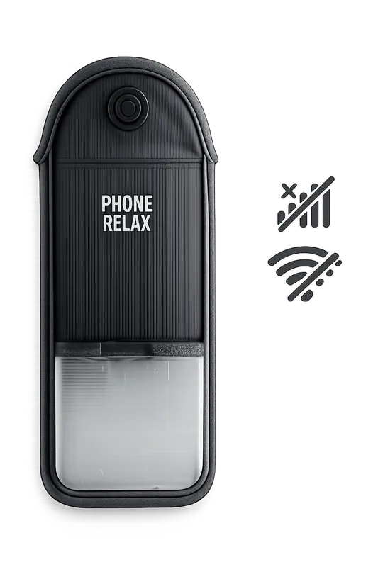 Funda PhoneRelax SignalBlocking con Tarjetero (bloquea cobertura móvil)